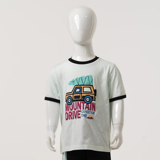 Baby Boys Sky Blue T-Shirt