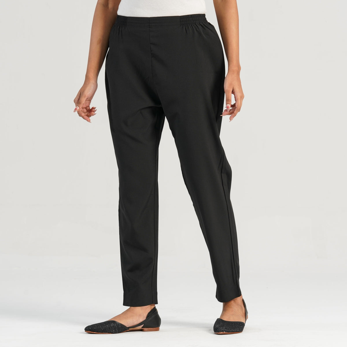 Womens Black Bottom