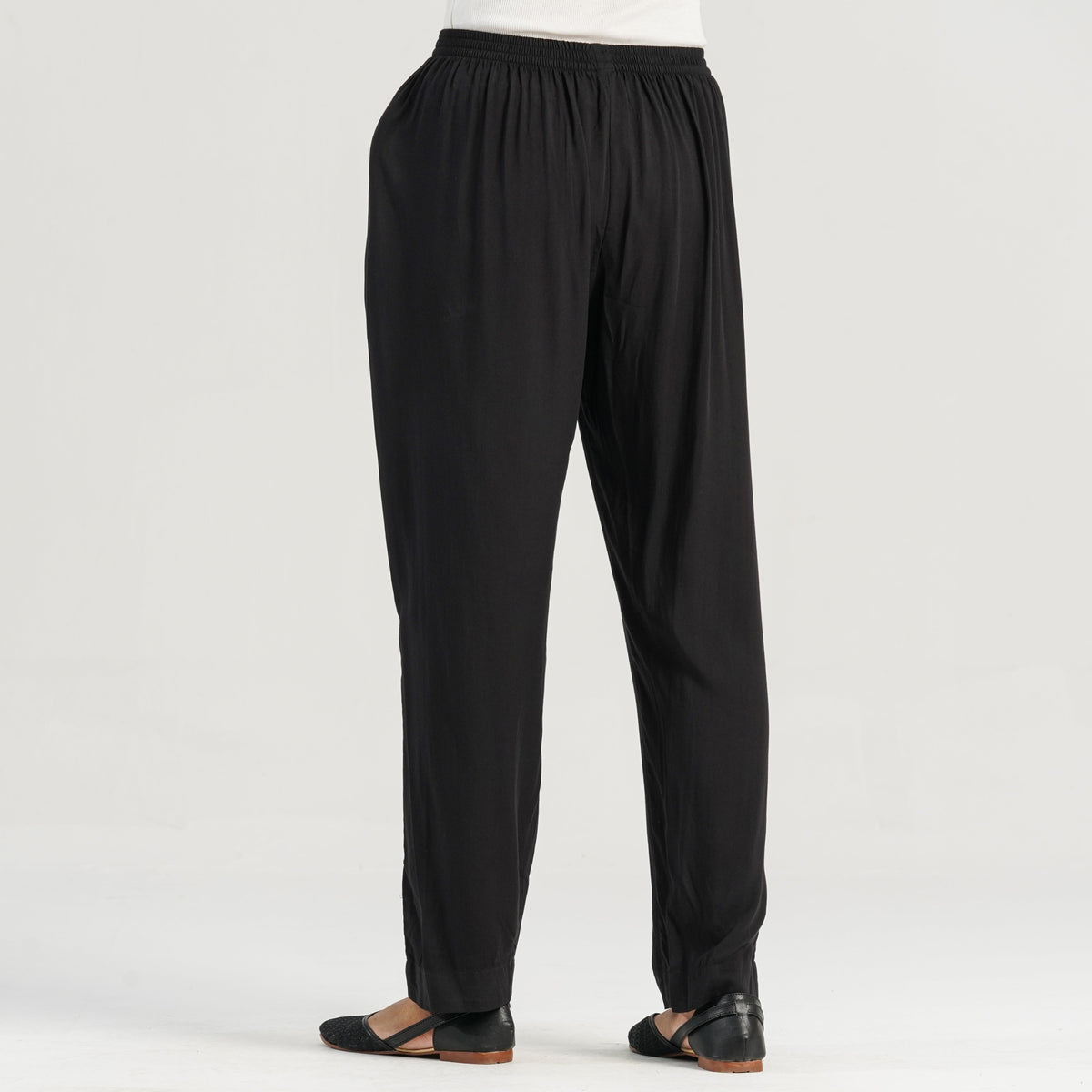 Womens Black Bottom
