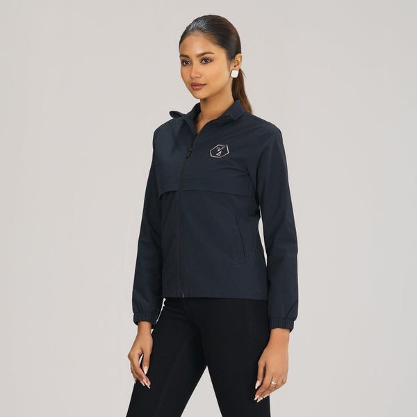 Womens Navy Active Jacket