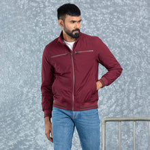 Load image into Gallery viewer, MENS BOMBER- MAROON
