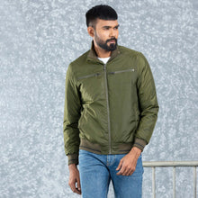 Load image into Gallery viewer, MENS BOMBER- OLIVE
