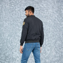 Load image into Gallery viewer, MENS BOMBER- BLACK
