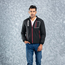 Load image into Gallery viewer, MENS BOMBER JACKET- BLACK
