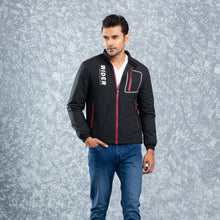 Load image into Gallery viewer, MENS BOMBER JACKET- BLACK
