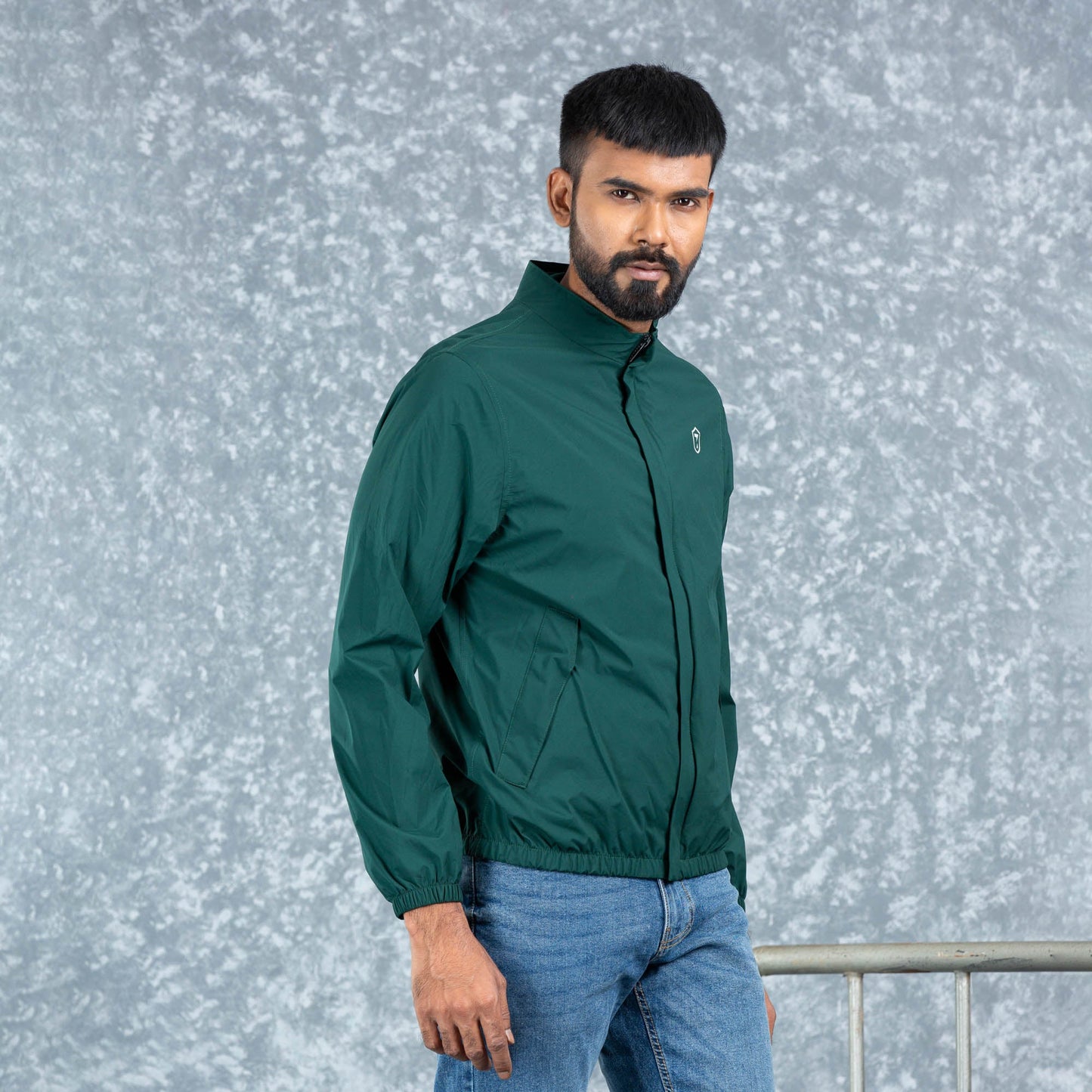 MENS BOMBER- GREEN