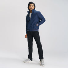 Load image into Gallery viewer, Men&#39;s Navy Bomber Jacket
