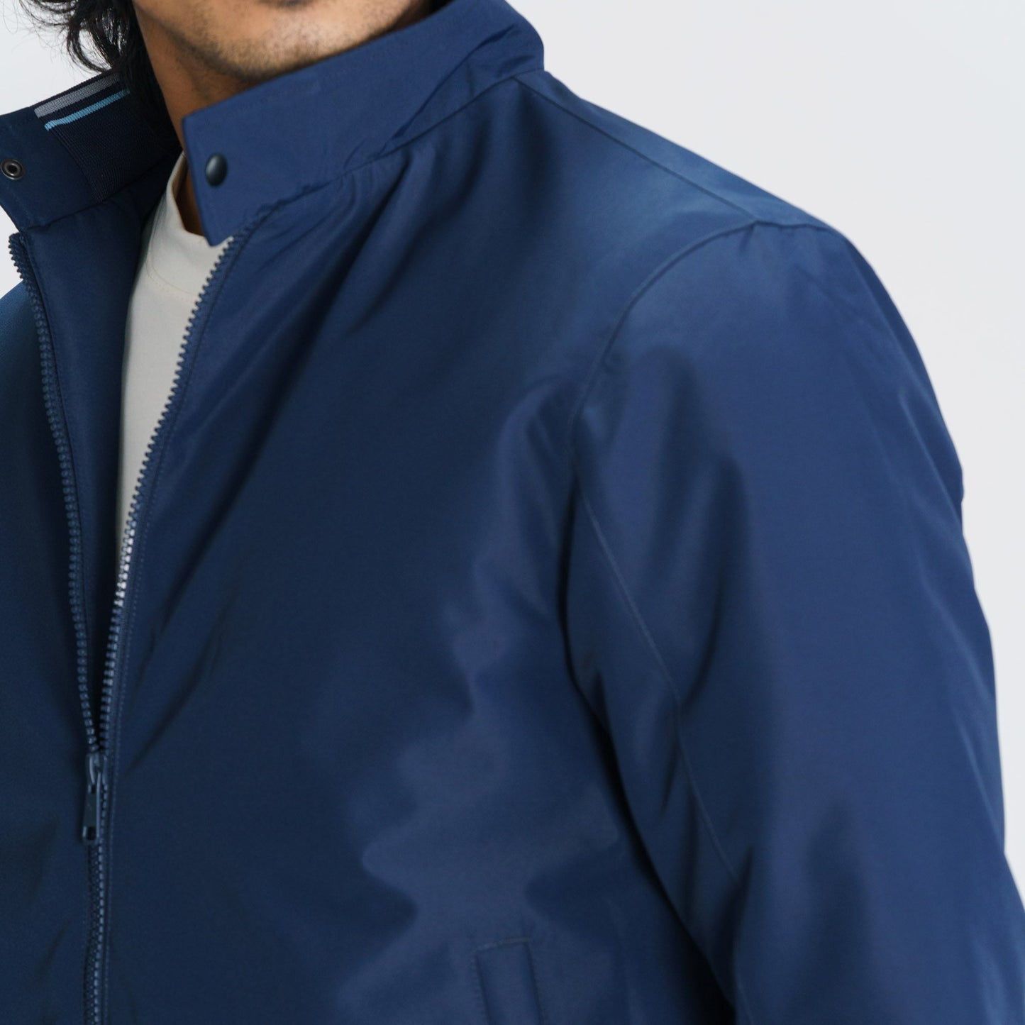 Mens Navy Bomber Jacket