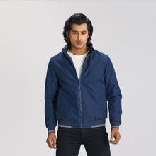 Load image into Gallery viewer, Men&#39;s Navy Bomber Jacket
