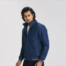 Load image into Gallery viewer, Men&#39;s Navy Bomber Jacket
