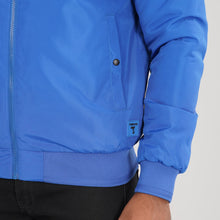 Load image into Gallery viewer, Men’s Blue Bomber Jacket
