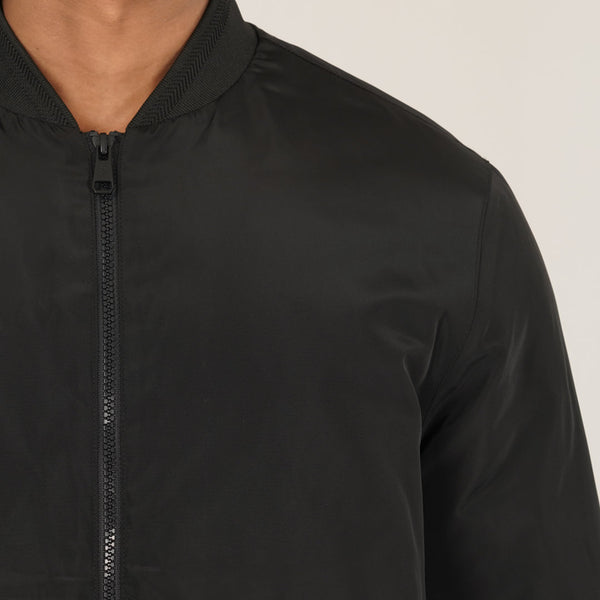 Men’s Black Bomber Jacket