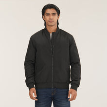 Load image into Gallery viewer, Men’s Black Bomber Jacket
