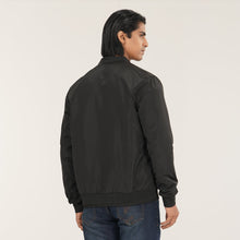 Load image into Gallery viewer, Men’s Black Bomber Jacket
