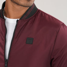 Load image into Gallery viewer, Men’s Reversible Maroon Windbreaker
