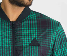 Load image into Gallery viewer, Men’s Green Check Bomber
