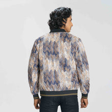 Load image into Gallery viewer, Men’s Brown Printed Bomber
