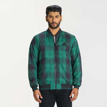 Load image into Gallery viewer, Men’s Green Check Bomber
