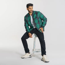 Load image into Gallery viewer, Men’s Green Check Bomber
