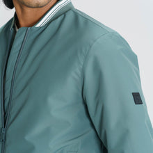 Load image into Gallery viewer, Men’s Green Bomber Jacket
