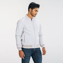 Load image into Gallery viewer, Men’s Gray Bomber Jacket
