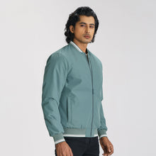 Load image into Gallery viewer, Men’s Green Bomber Jacket
