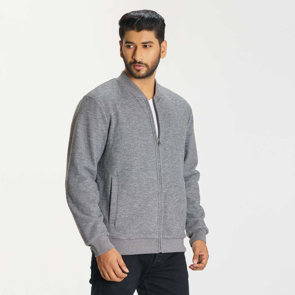 Men's Grey Bomber