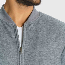 Load image into Gallery viewer, Men&#39;s Grey Bomber
