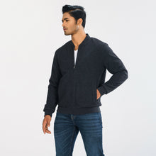 Load image into Gallery viewer, Men&#39;s Black Bomber
