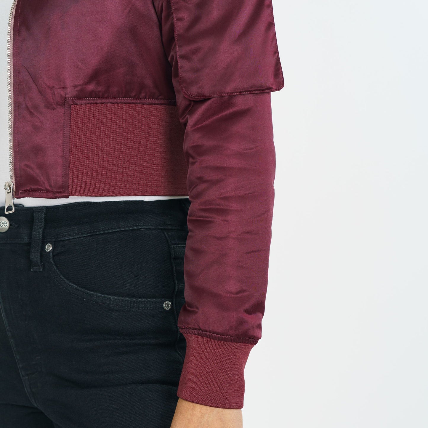 Women's Cropped Port Royale Bomber Jacket