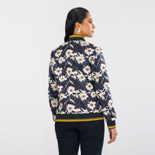 Load image into Gallery viewer, Women&#39;s Black Reversible Bomber Jacket
