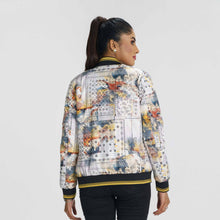 Load image into Gallery viewer, Women&#39;s Olive Reversible Bomber Jacket
