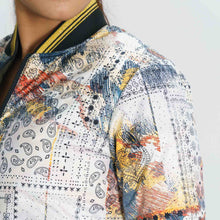 Load image into Gallery viewer, Women&#39;s Olive Reversible Bomber Jacket
