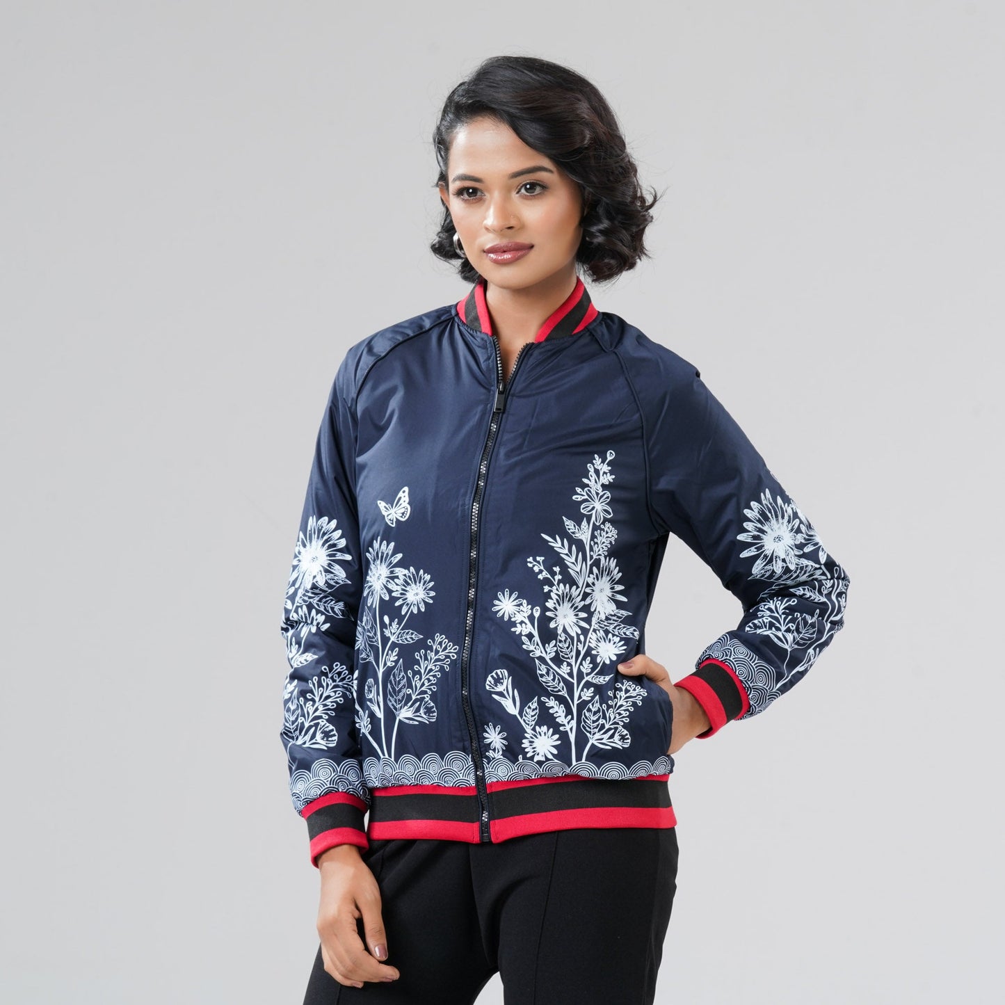 Womens Blue Bomber