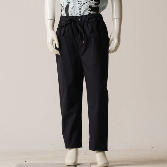 Boys Navy Twill Pant