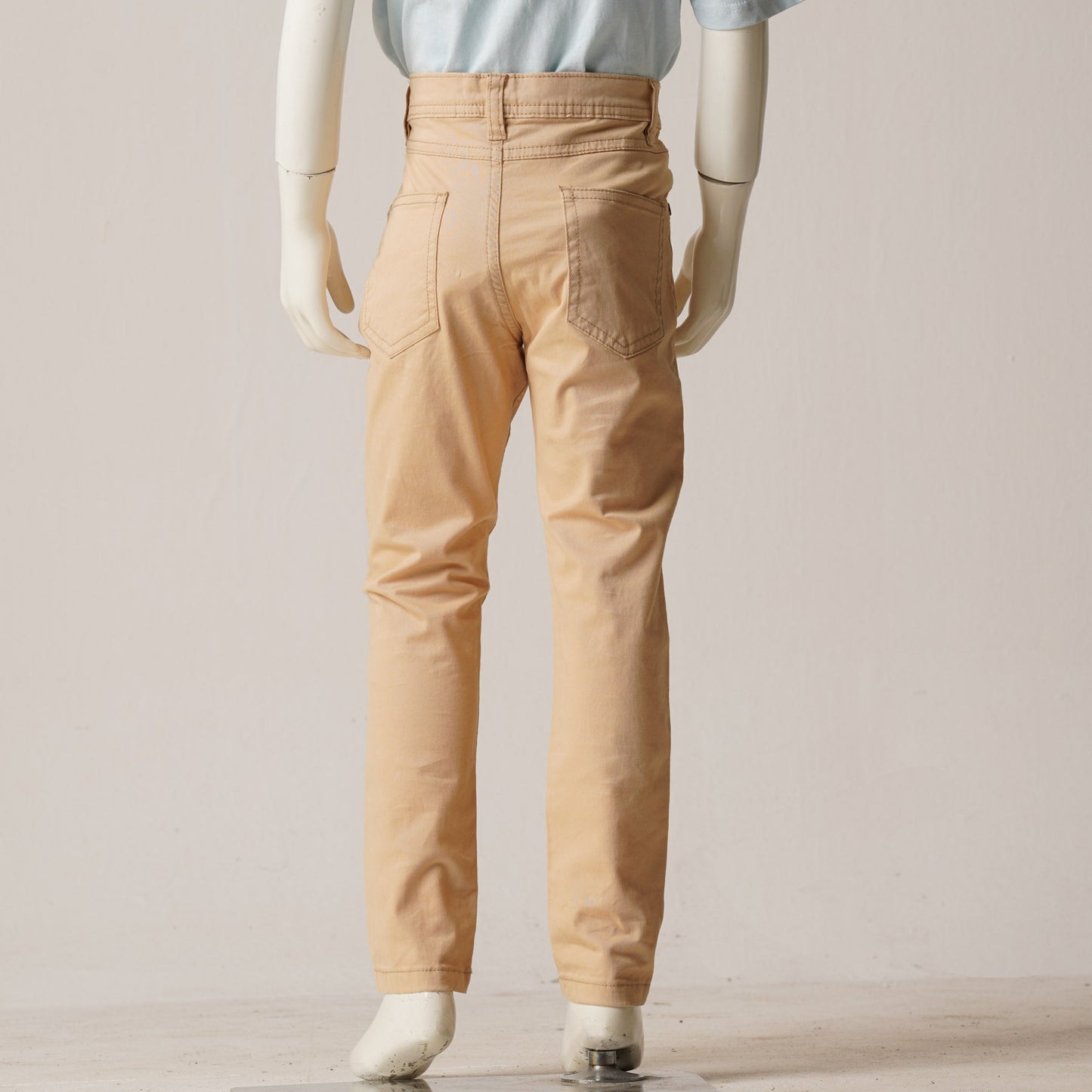 Boys Beige Twill Pant