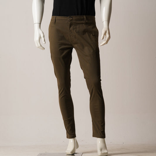 Boys Chocolate Twill Pant