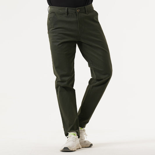 Mens Olive Twill Pant