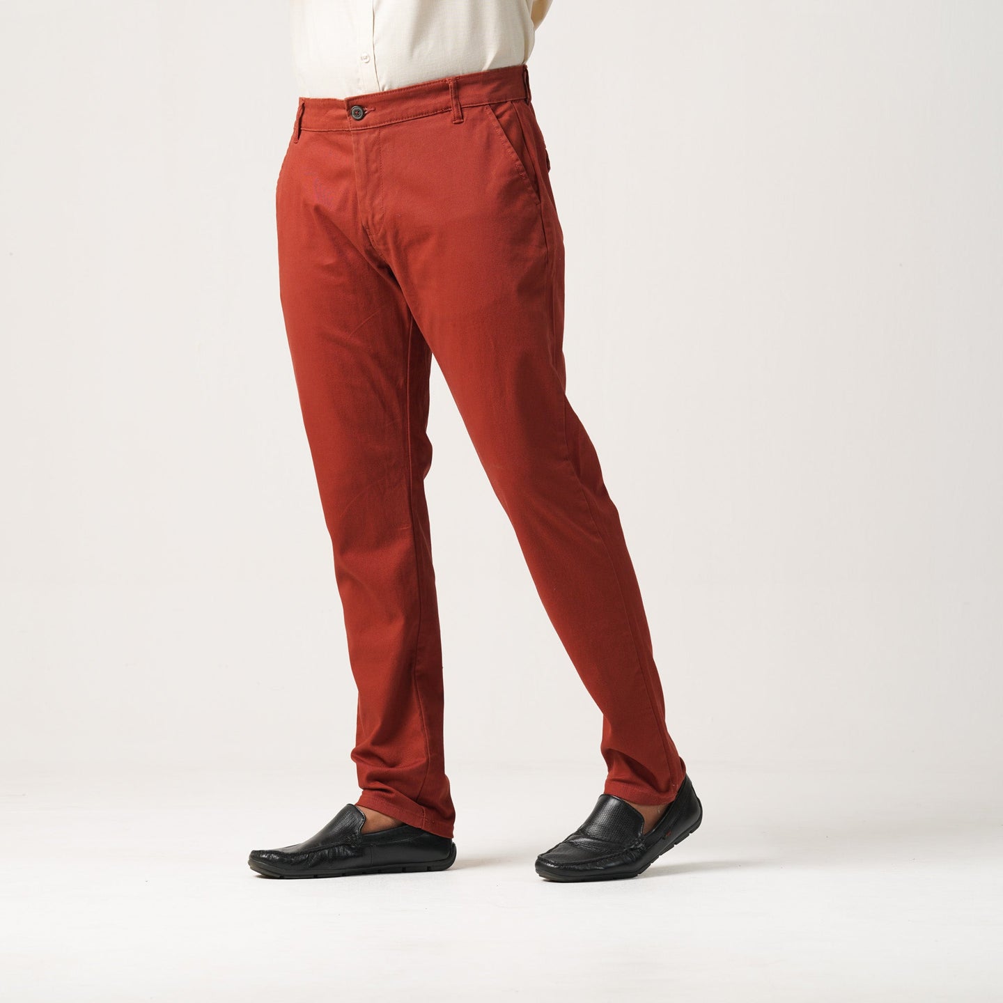 MENS CINO PANT-BROWN