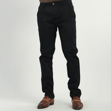 Load image into Gallery viewer, Men&#39;s Black Twill Pants
