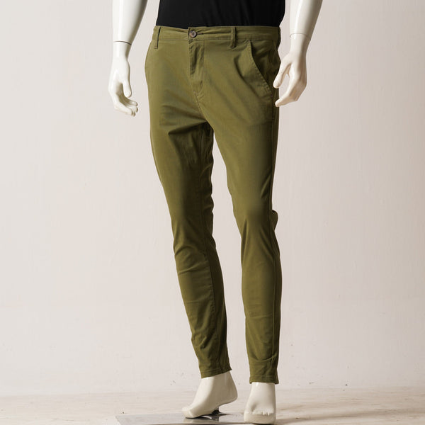 MENS TWILL PANT-OLIVE