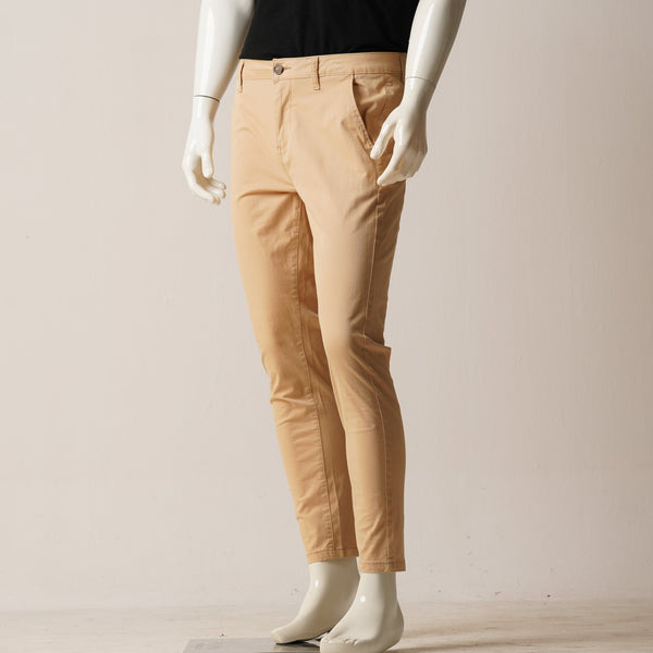 MENS TWILL PANT-BEIGE