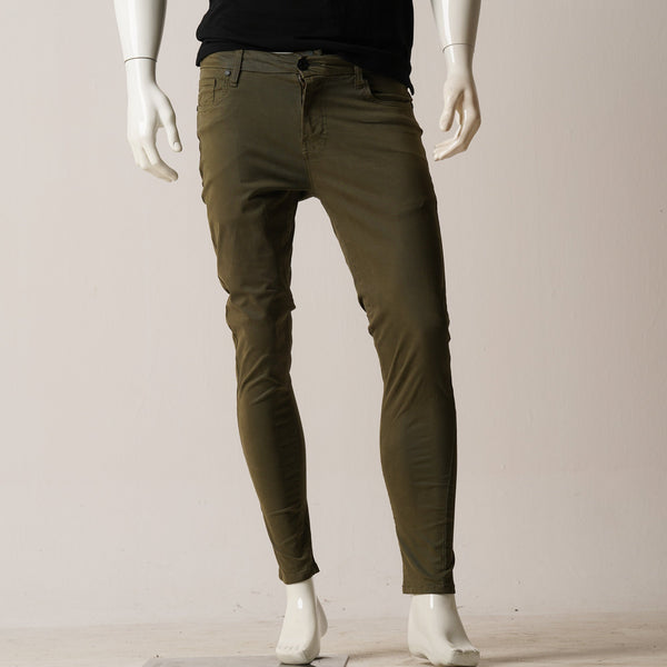 MENS TWILL PANT-OLIVE