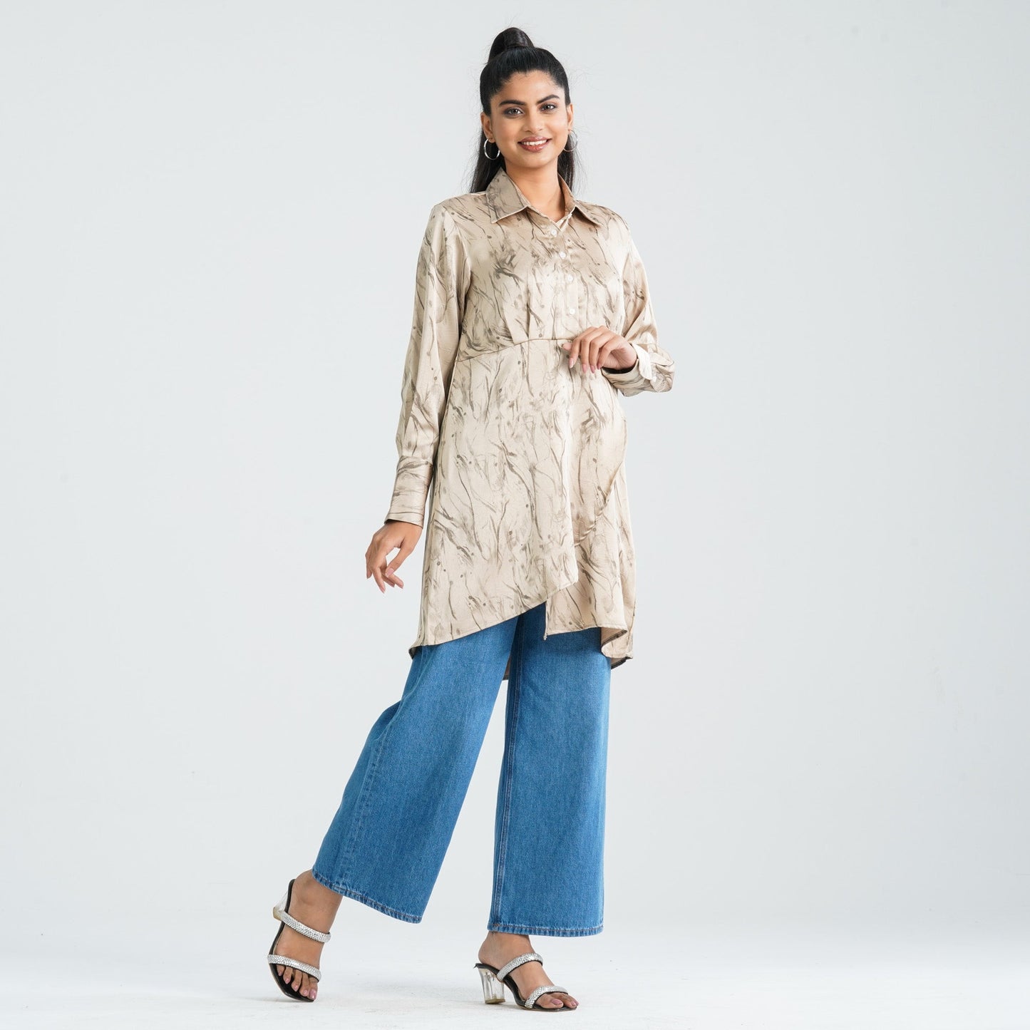 Women’s Blended Fabric Dress