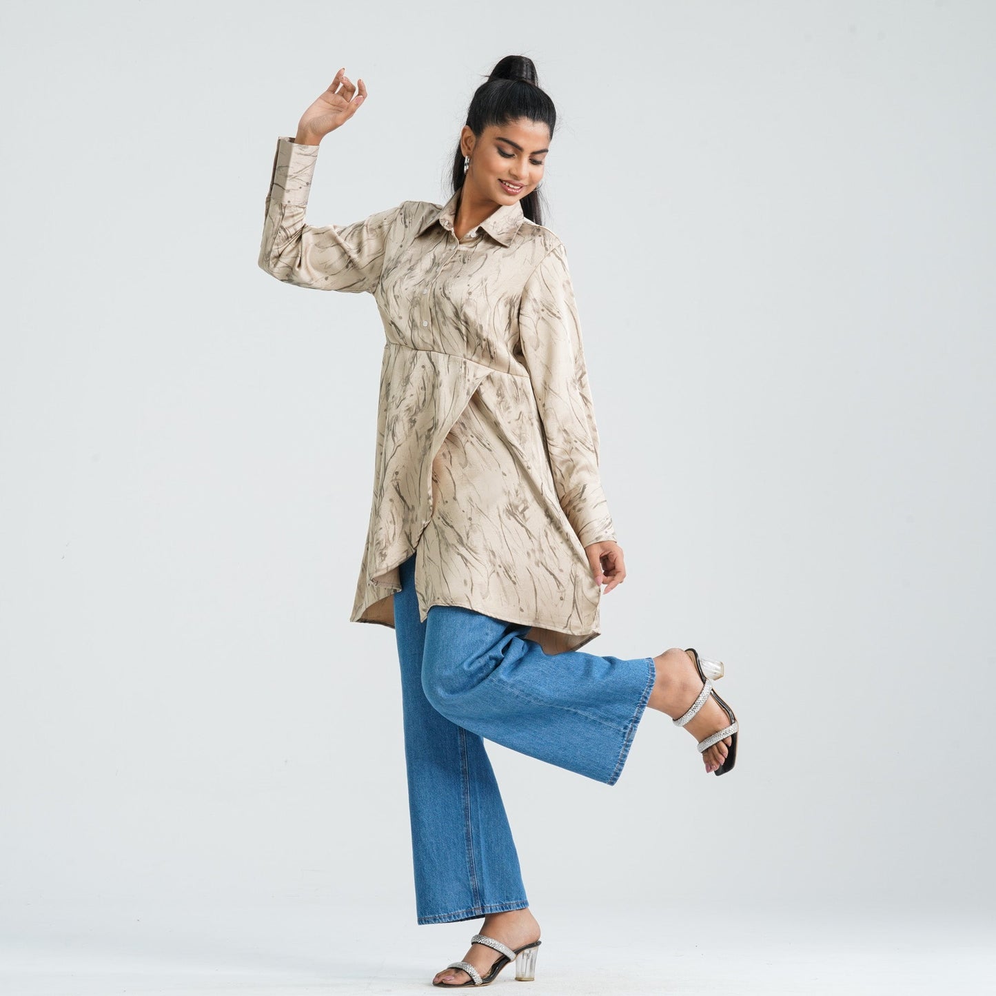 Women’s Blended Fabric Dress