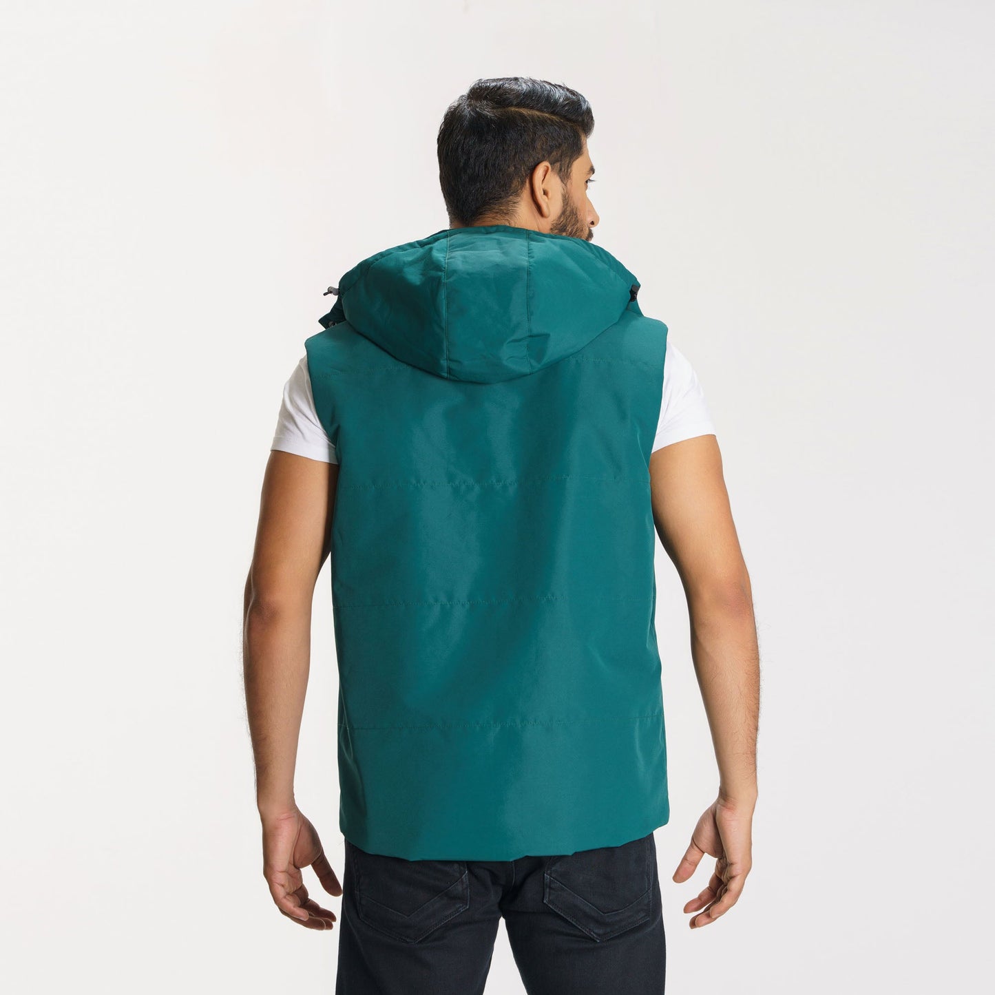Mens Green Padded Jacket