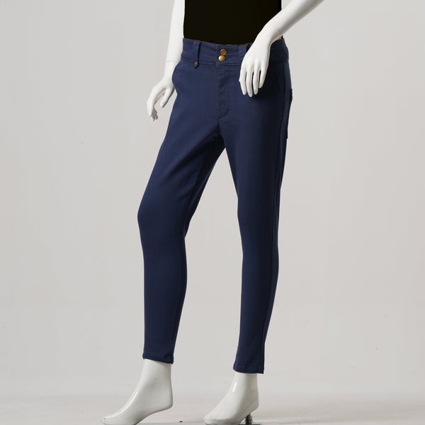 LADIES LONG PANT-NAVY BLUE