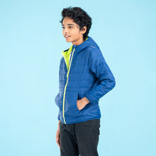 Load image into Gallery viewer, BOYS QUILTING JACKET- NAVY
