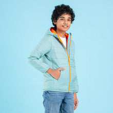 Load image into Gallery viewer, BOYS QUILTING JACKET- GREEN
