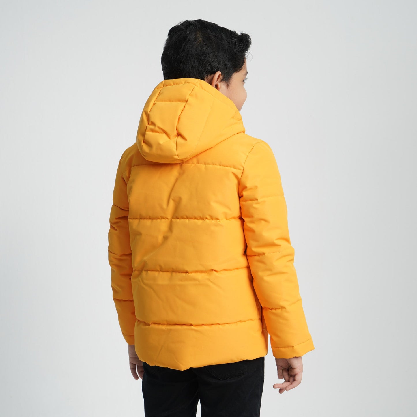 Boy's Yellow Quilted Jacket